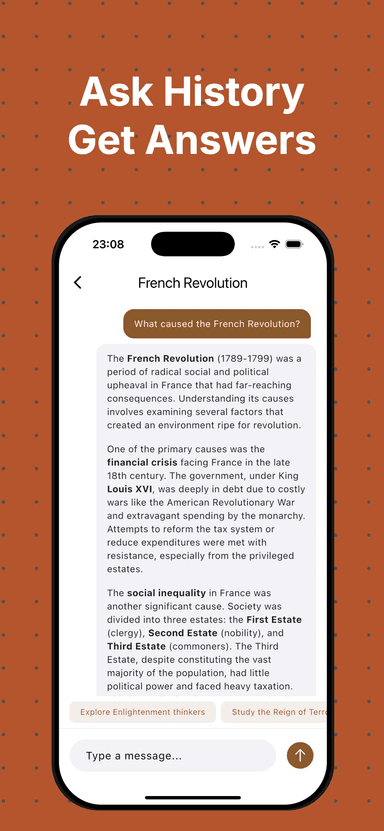 HistoryAI screenshot 2
